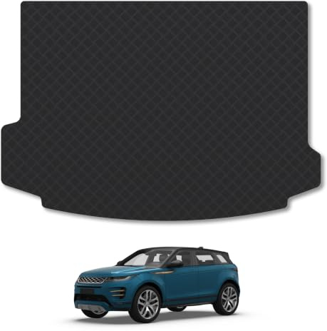Land Rover Range Rover Evoque (2019+) 3mm Rubber Boot Mat | Tailored Fit Durable Boot Liner Full Coverage Protection Waterproof Accessories Easy Clean Anti Slip Made in the UK