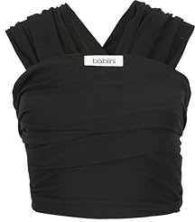 Babiini Fular Portabebés Recién Nacidos, Ajustable y Elástico, Ergonómico y Transpirable, Ideal para Porteo de Bebés de 3.2kg - 12kg – Fácil de usar, Manos Libres y Lavable a Máquina
