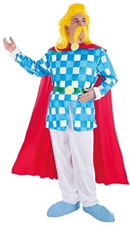 Chaks C4196XL Troubadix Kostüm Set, Herren, Mehrfarbig, Größe XL