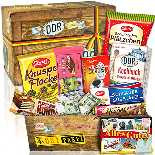 Präsentkorb Schokolade DDR/Geburtstagsgeschenkidee für Freund