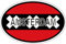 Akachafactory Sticker Aufkleber Nationalitätenkennzeichen Flagge Fahne Amsterdam