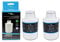 FilterLogic FFL-105CH Fridge Water Filter Compatible with CDA Fridge, Hotpoint C00300448, SXBD922FWD, Caple CAFF205, Thomson THSBS90WDWH, Microfilter MFCMG14211FR / MFCMG14211F Refrigerators (2 Pack)