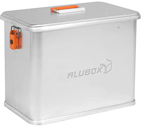Alubox Motorrad Seitenkoffer ABX-M41-41 Liter, Aluminium