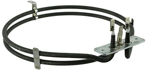 SPARES2GO Fan Oven Element 1900W compatible with Kenwood 1900 Watt Heater