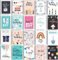 Friendly Fox Geburtstagskarten, 20 Karten zum Geburtstag, DIN A6 Postkarten Glückwunsch Geburtstag, Happy Birthday cards - Set 2