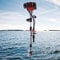 Außenborder Outboard Moto, 2-Takt 52CC Außenbordmotor Bootsmotor 2.3 PS 1.7KW Marine Boot Motor Manuelle Pull Start für aufblasbare Fischerboote Yachten Wassersport Werkzeuge