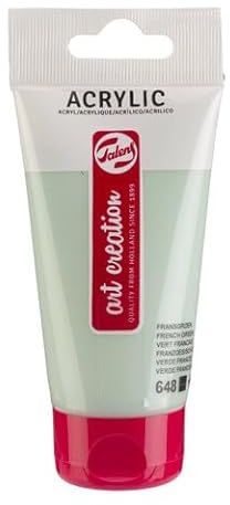 Talens Art Creation Acrylfarbe Tube - Französischgrün 648-75 ml - Opak, lichtecht, schnell trocknend, seidenglänzend