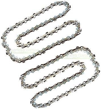 2 X Sägekette 30 cm; 1,1 mm; 3/8; 46 TG kompatibel mit Makita ES-38A / PS-32 / UC3020A Kettensäge