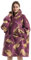 Ruiuzioong Übergroße Tragbare Decken Hoodie Sweatshirt für Damen Herren, Pullover Kapuzenpullover Oversized Tragbare Decke Weich Hoodies Kapuzenpullover (Faultier-Erwachsene)
