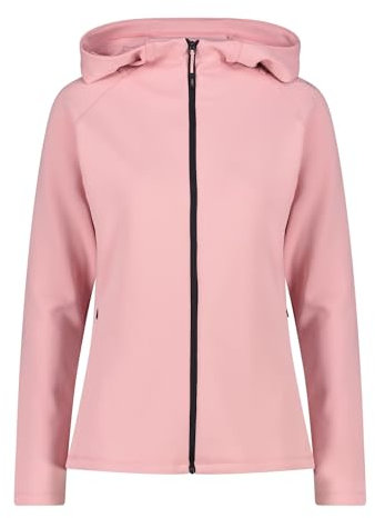 CMP WOMAN JACKET FIX HOOD ROSE - 36