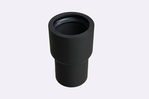 Generisch Adapter für Rechtsgewinde Luft Absaugschlauch Ø 40mm | Werkstattabsaugung | Absauganlage | Luftreiniger | Schnellkupplung (DN50 mit Muffe)