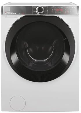 Hoover H-WASH 550 Lavatrice a Libera Installazione 10 Kg, Carica Frontale, Classe A-20%, 1600 Giri, App hOn, Cicli Care, Vapore AxLxP 85x60x58 cm, Bianca- H5WPB610AMBC8-S