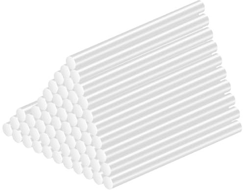 58 Pz Stick a Caldo, Ø 11 mm x 170 mm Ricariche Caldo Stick Trasparente per Pistola Colla a Caldo, Ricarica Bastoncini di Colla per Fai Da Te, Artigianato, Riparazione