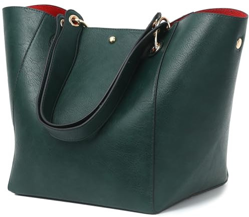 sqlp Taschen Damen Leder Groß Shopper Gross Henkeltaschen Tasche Student Schultasche Arbeit Handtaschen