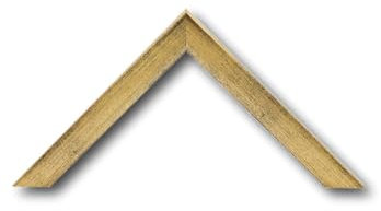 Bilderrahmen Gold DIN A2 42x60 cm - Modern, Shabby, Vintage - Echt-Holz Rahmen - München