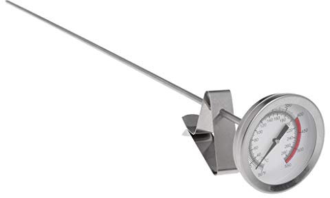 Riiichflowshop Bratenthermometer aus Edelstahl für Pommes Frites Hähnchen im Ofen und andere Hochtemperaturtests.