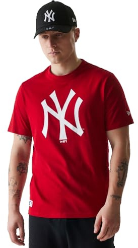 New Era MLB New York Yankees T-Shirt Herren & Damen Rot Gr. L