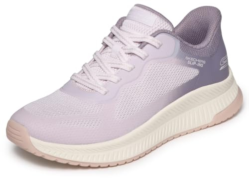 Skechers Damen Bobs Squad 4Schuhe | Sportlich, bequem und zum Reinschlüpfen. Mit Memory Foam für hohen Komfort. Skechers BOBS Squad 4 mit Memory Foam und Heel.