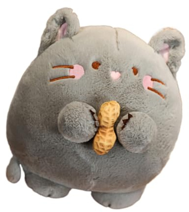 SUPVOX Adorable Grey Plush Mouse Soft Stuffed Animal Doll for Home Party Decoration Festival Friends Family