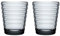 Iittala Aino Aalto Trinkglas 22 cl, 2-er Set, grau