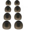 8pcs 2S/2M/2L/2XL (TB) Silicone Tips Compatible with True Wireless Earphones- Jabra Elite Sport, Samsung Gear IconX,Bragi Dash Headphone,Motorola VerveOne, Sol Republic Amps Air, LG HBS-F110 Tone Free
