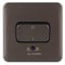Schneider Electric GGBL1013BMB Lisse Screwless Deco 10A 3P Isolator Switch BMB, 240 V, Mocha Bronze