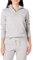 Amazon Essentials Top in Pile con Cerniera a Un Quarto a Maniche Lunghe (Disponibile in Taglie Forti) Donna, Grigio Chiaro Puntinato, XL