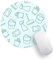 Cleaner Cleaning Equipment Brush Bucket & Sponge Gloves Domestic Pattern PC Office Computer Round Mouse Mat Pad Desk Mousemat Mousepad