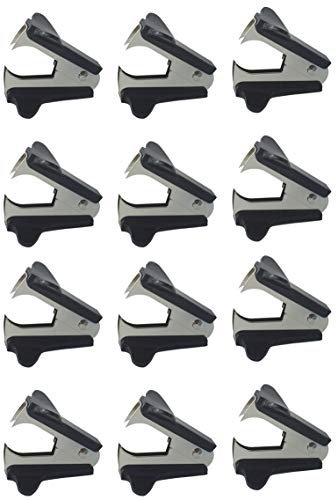Clipco Heftklammerentferner (12er-Pack) (schwarz)