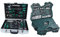 Mannesmann - M29075 - Maletín De Herramientas De Aluminio, Equipado, 108 Piezas+ M98430 - Maletín Con Llaves De Vaso Y Otras Herramientas (215 Piezas, Tamaño: 12X36X51 Cm)