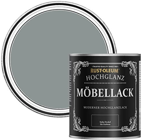 Rust-Oleum Grey Furniture Paint in Gloss Finish - Slate 750ml