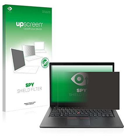upscreen Blickschutzfilter für Lenovo ThinkPad L480 Privacy Filter Blickschutzfolie Sichtschutz-Folie [Blaulichtfilter, Anti-Reflex]