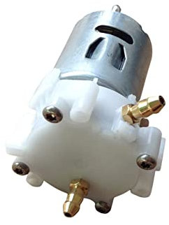 LICHIFIT Micro 360 Water Pump Plastic Gear Mini Oil Pump with Copper Nozzle for RC Boat Hydraulic Model DIY Parts