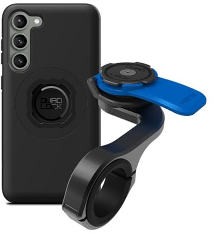 Quad Lock Out Front PRO Bike Phone Holder Kit with MAG Phone Case for Samsung Galaxy S23 Plus