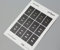 pen & pages® Tab Sticker ''Monate'' - Monats-Register zum Ankleben (schwarz/gold)