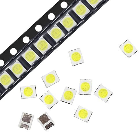GuuYebe Cuentas LED de Repuesto para Tira de retroiluminación de TV Cuentas led SMD 3528 2835 para LCD TVs LATWT470RELZK 200PCS (3v 2835(3528) para 100 PCS + 6v 2835 (3528) para 100 PCS)