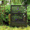 NYVI Spalier mit Erdspießen NYVIGreen 140x100 cm - Rankgitter aus wetterfestem & recyceltem Kunststoff - Rankhilfe - Pflegeleicht, Steckmontage ohne Werkzeug, Farbe:Anthrazit