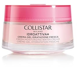 Collistar Crema Viso Idroattiva+, Crema-Gel Idratazione Fresca, Idratazione 100H,Texture Leggera in Gel, Ideale per Pelli da Normali a Miste, 50 ml