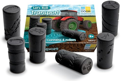 Yellow Door Let's Roll Transport - Lot de 6