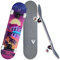 Contract 5 Komplett Skateboard Beach-City (7.75) - für Kinder und Jugendliche - 7-lagiges Ahornholz Deck - Medium Concave Standard Popsicle Shape - für Anfänger, Profis, Mädchen & Jungs