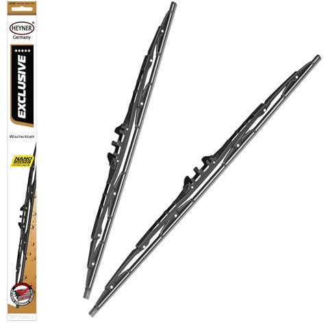 HEYNER® Scheibenwischer Set passend für VOLVO 850/850 Kombi LS/LW (06.1991-10.1997) EXCLUSIVE Gelenkwischer, klassisch, traditionel