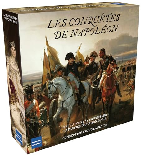 Asmodee Fellowship of Simulations Die Eroberungen Napoleons – Gesellschaftsspiele – Brettspiele – immersives Spiel ab 14 Jahren – 3 bis 5 Spieler – französische Version