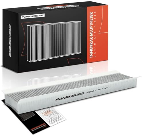 Frankberg Innenraumfilter Pollenfilter mit Aktivkohle Kompatibel mit Mondeo III B5Y Mondeo III B4Y Mondeo III BWY X-Type CF1 X-Type X400 2000-2009 Replace# CU5141