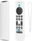 SEIAIYG Case Compatible with Amazon Fire TV Stick 4K Max, Lightweight Soft Silicone Remote Control Case Cover, Non-Slip, Shock Absorption - White