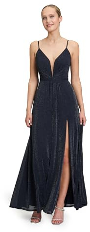 Vera Mont Damen Abendkleid mit Lurexfaden
