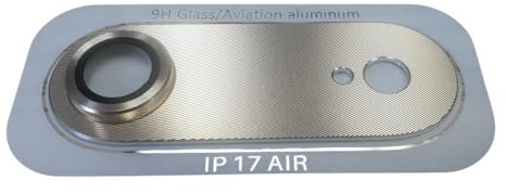 Rear Camera Glass Protector Compatible With iPhone 17 Air Light Gold