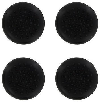 Lot de 4 Capuchons de Protection en TPU pour Manette Xbox 360 et One Noir