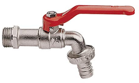 Rubinetto a sfera con portagomma EOLO (1/2 leva)