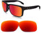 GALAXYLENSE Homme Verres de Rechange pour Oakley Holbrook Lunettes de Soleil Rouge Polarisé