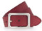 Vanzetti Damen Leder Gürtel Belt Ledergürtel Damengürtel Rot 35 mm (110)
